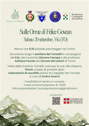 Sulle orme di Felice Govean