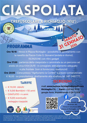 Ciaspolata sulla neve